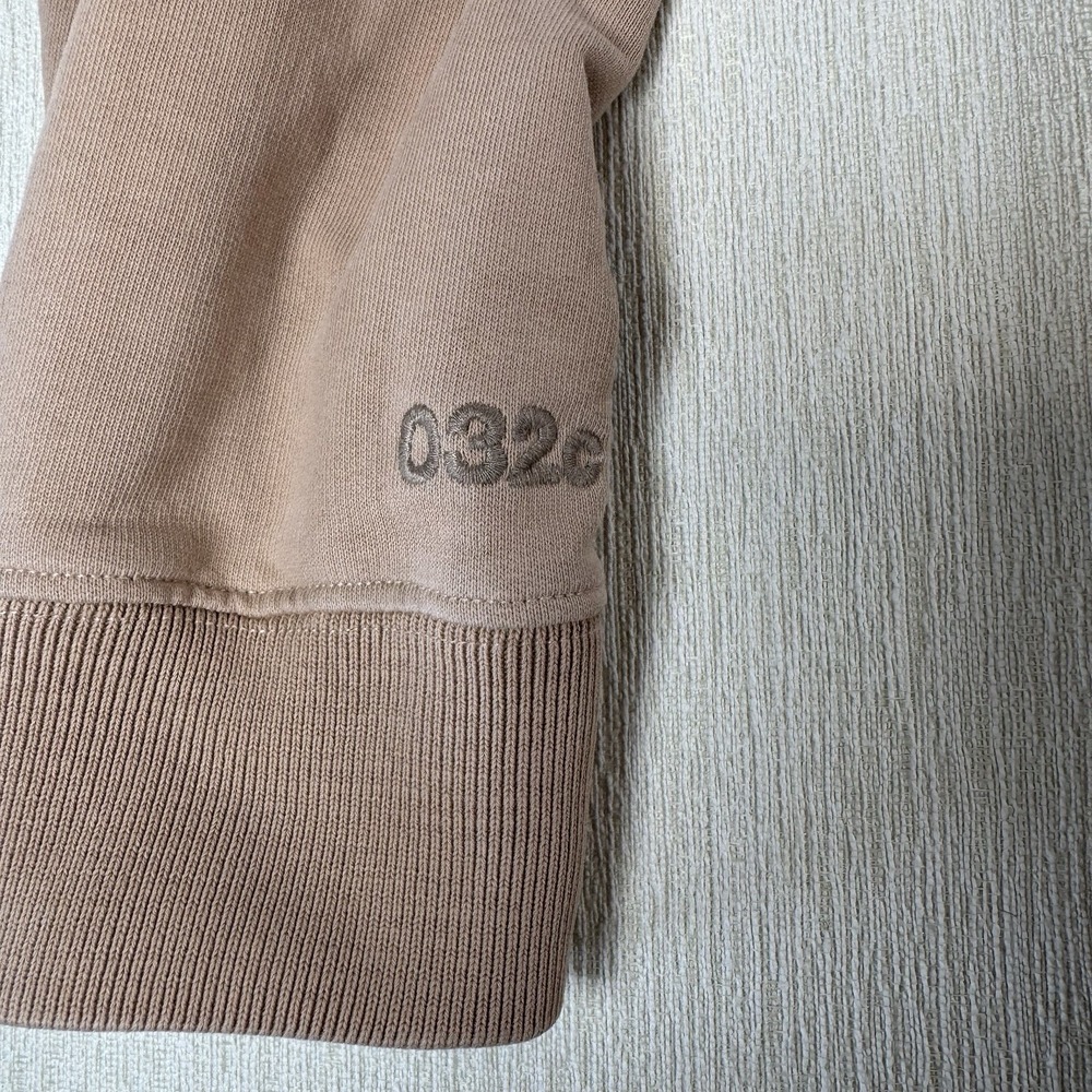 032C‎ WORKSHOP Men Swarovksi Crystal Embroidered Crew Neck Pullover Sweatshirt S - Picture 4 of 14